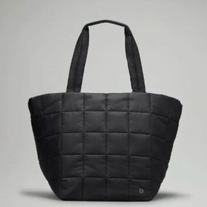 Lululemon Quilted Grid Tote Bag 26L NWT